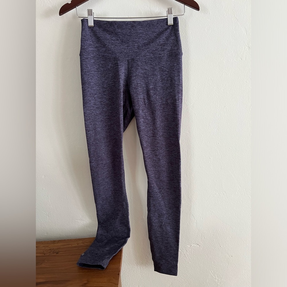 NOBULL purple heather leggings